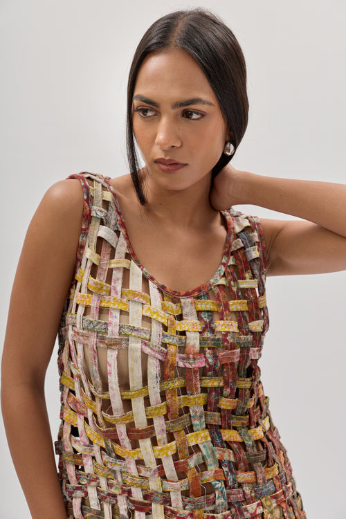 Basket Weave Tank 001